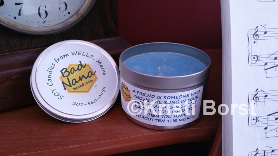 A friend is Bad Nana soy candle cKristiBorst